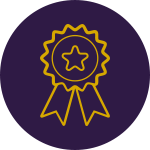 Award badge icon