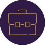 portfolio bag icon