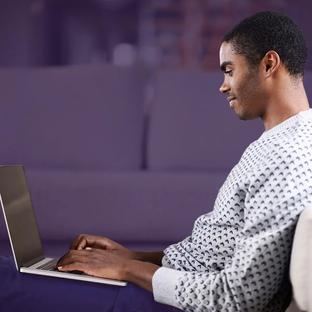 man on laptop