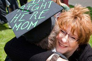 Student at Graduation